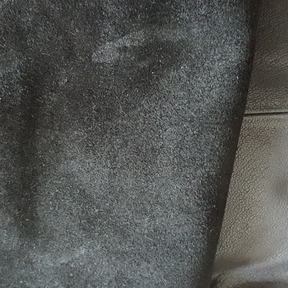 Black pure leather men's cross-body satchel - Picture 6 of 6